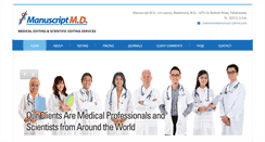 Desktop Screenshot of manuscriptmd.com